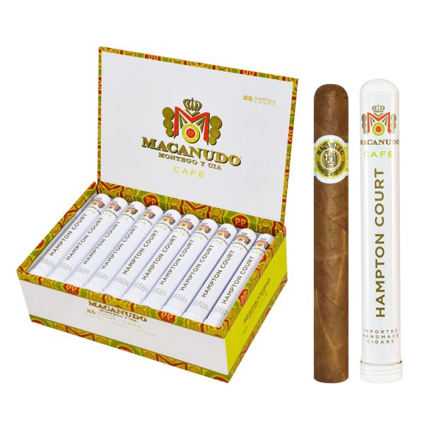 Macanudo Cafe Hampton Court Tubo | Petite Robusto Cigar