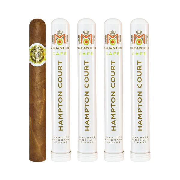 Macanudo Cafe Hampton Court Tubo | Petite Robusto Cigar