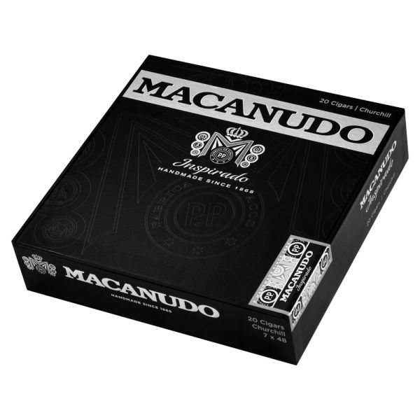 Macanudo Inspirado Black Churchill | Premium Cigars | 7.0" x 48