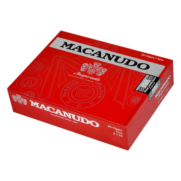 Macanudo Inspirado Red Toro: Intense and Robust Cigars (6.0" x 50)