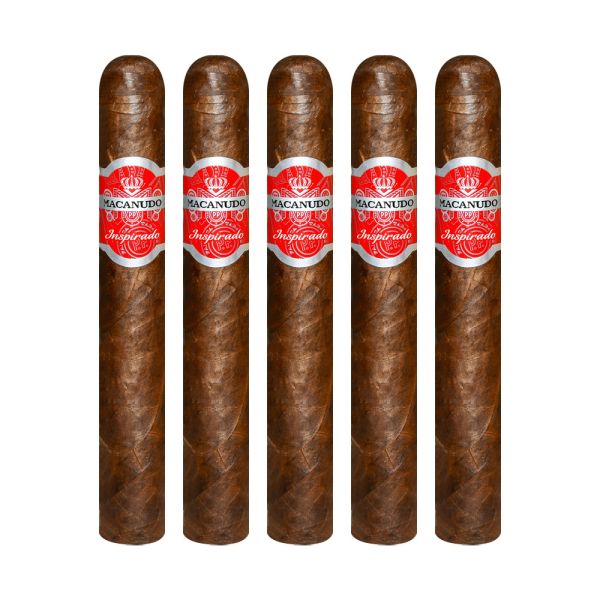 Macanudo Inspirado Red Toro: Intense and Robust Cigars (6.0" x 50)