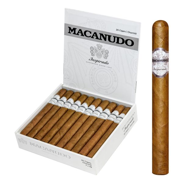 Macanudo Inspirado White Churchill: Elegant and Refined Cigars (7.0" x 48)