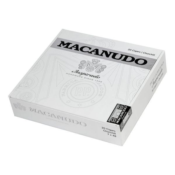 Macanudo Inspirado White Churchill: Elegant and Refined Cigars (7.0" x 48)