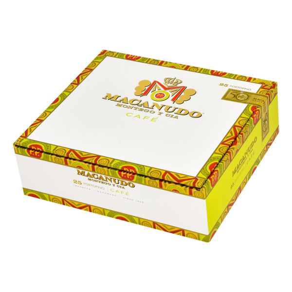 Macanudo Cafe Portofino Tubo Churchill | Smooth Premium Cigar | Elegant Smoke