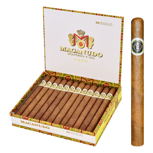 Macanudo Cafe Rothschild - 6.5" x 42 Cigar with Mellow Taste