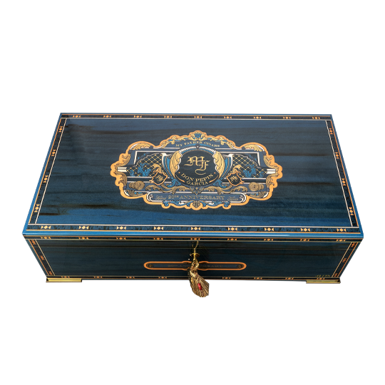 My Father Don Pepin Garcia 20th Anniversary Blue Humidor and Cigars