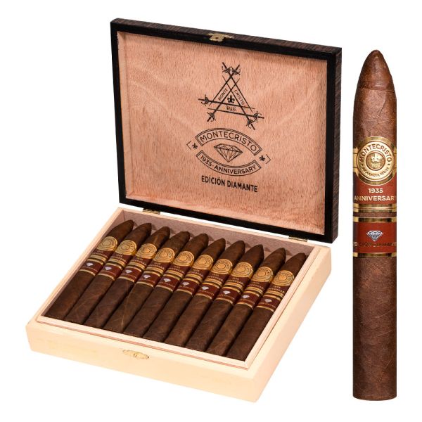 Montecristo 1935 Anniversary Edicion Diamante No. 2 (Torpedo) (6.5" x 56)