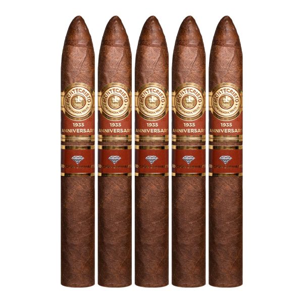 Montecristo 1935 Anniversary Edicion Diamante No. 2 (Torpedo) (6.5" x 56)