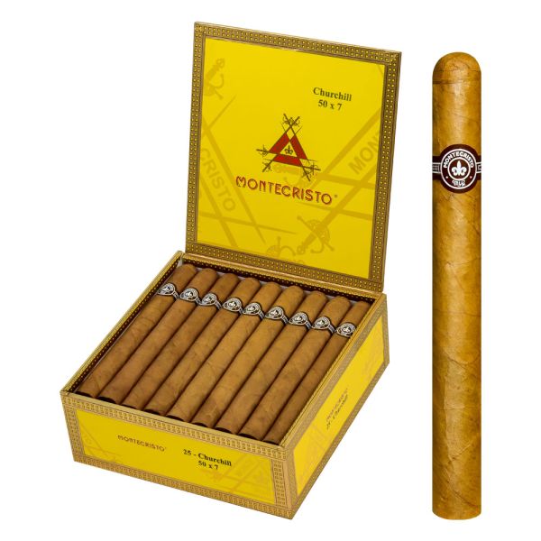 Montecristo Original Churchill Cigar - Classic Smooth & Well-Balanced Flavor