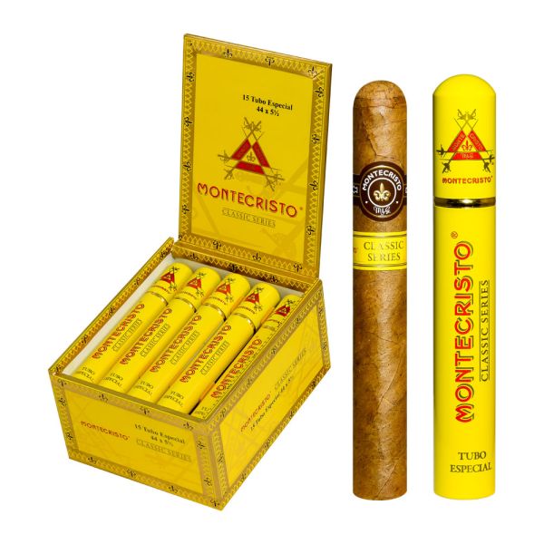 Montecristo Classic Especial Tubo (5.5" x 44) - Premium Corona Cigar