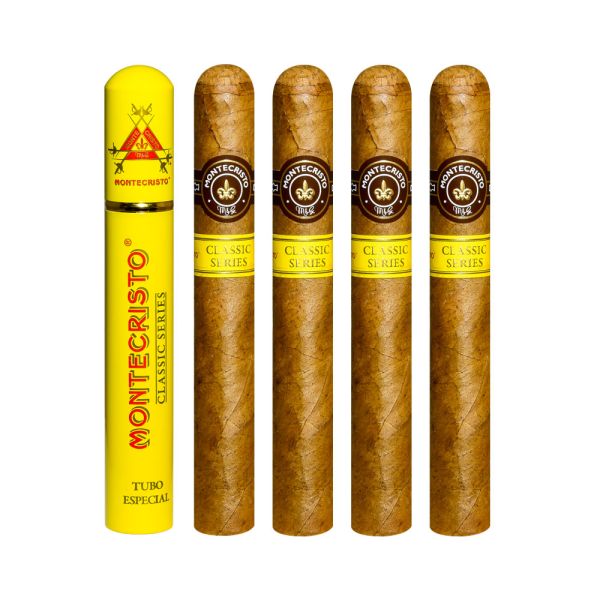 Montecristo Classic Especial Tubo (5.5" x 44) - Premium Corona Cigar