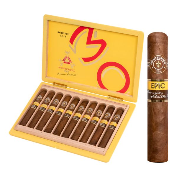 Montecristo Epic Robusto - Premium Cigar with Ecuadorian Habano Wrapper