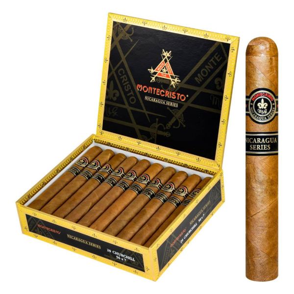 Montecristo Nicaragua Churchill 7"x56 Cigar - Bold & Flavorful