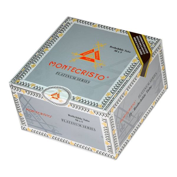 Montecristo Platinum Rothchilde Tubo Cigar – Medium to Full-Bodied Perfection