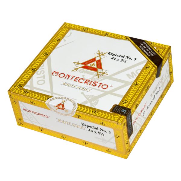 Montecristo White Series Especial No. 3 (5.5" x 44) - Luxurious Cigar