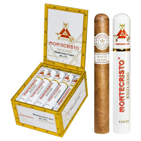 Montecristo White Series Monte Court Tubo (Corona) | Mild-Medium Cigar