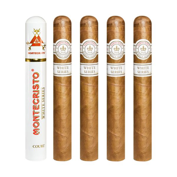 Montecristo White Series Monte Court Tubo (Corona) | Mild-Medium Cigar