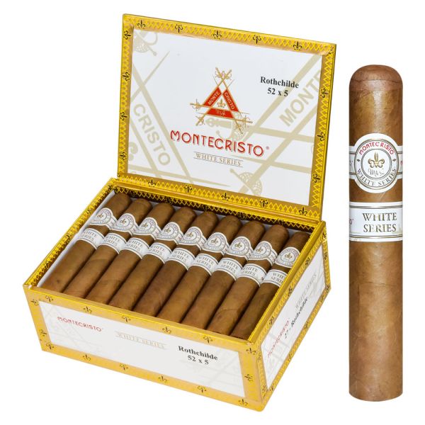 Montecristo White Series Rothschild (5.0" x 52) | Premium Cigars