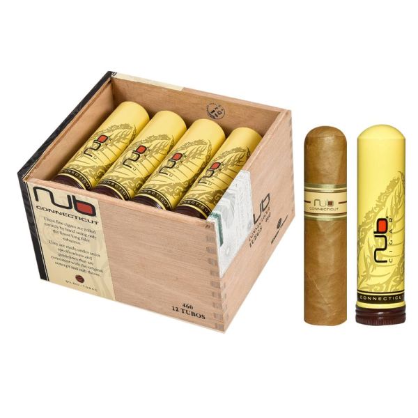 Nub Connecticut 460 Tubos Short Gordo | 4.0 x 60 Cigar | Premium Smoking