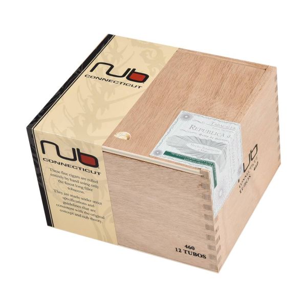 Nub Connecticut 460 Tubos Short Gordo | 4.0 x 60 Cigar | Premium Smoking