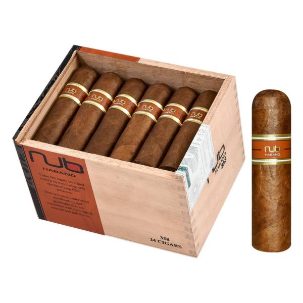 Nub Habano 358 (Short Gordo) Cigar | Full-Bodied Cigar | Robust Flavor