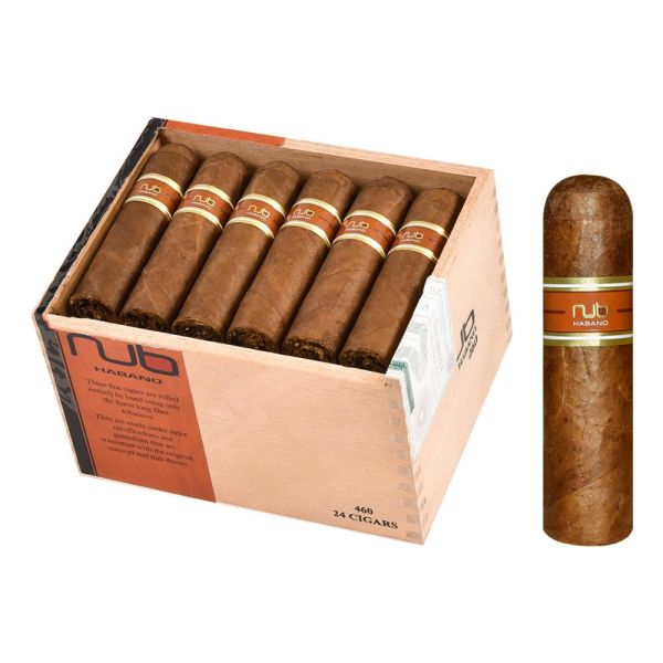 Nub Habano 460 (Short Gordo) - Compact & Robust Cigar | 4"x60 