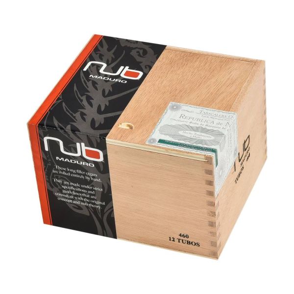 Nub Maduro 460 Tubos | Short Gordo Cigar | Rich Maduro Flavor