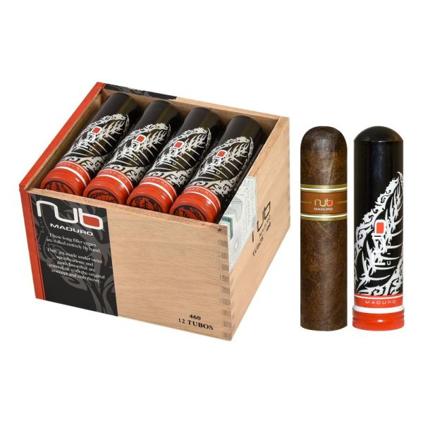 Nub Maduro 460 Tubos | Short Gordo Cigar | Rich Maduro Flavor