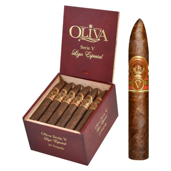 Oliva Serie V Torpedo | Full-Bodied Cigar | Rich Dark Chocolate & Espresso Notes