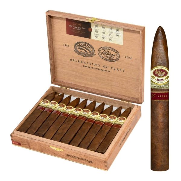 Padron 1926 Series 40th Anniversary Maduro Torpedo | 6.5" x 54 Premium Cigar