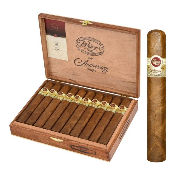 Padron 1964 Anniversary Series No. 4 Natural Gordo (6.5" x 60) - Premium Cigar