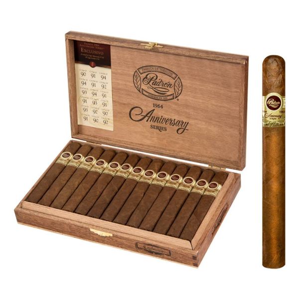 Padron 1964 Anniversary Series Exclusivo Natural (Robusto) (5.5" x 50) - Premium Quality Cigar