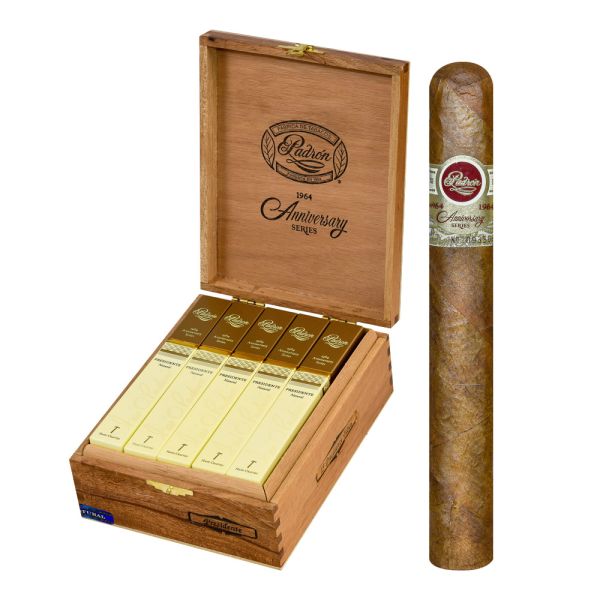 Padron 1964 Anniversary Series Presidente Tubos Natural Toro - 6.0" x 50