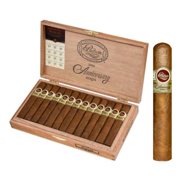 Padron 1964 Anniversary Series Principe Natural Cigars (4.5" x 46)