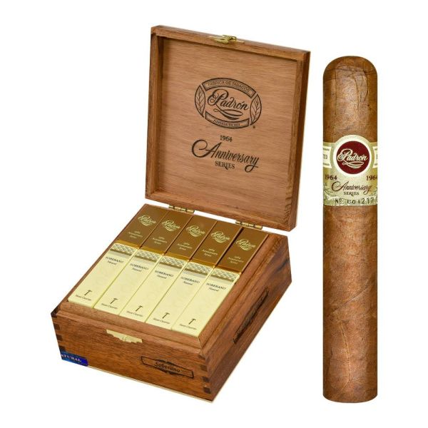 Padron 1964 Anniversary Series Soberano Tubos Natural (Robusto) (5.0" x 52)