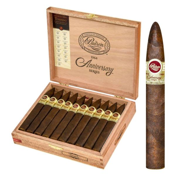 Indulge in the Padron 1964 Anniversary Series Torpedo Maduro Cigar