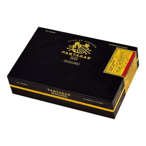 Partagas Black Label Clasico (Robusto) (5.25" x 54) Cigar