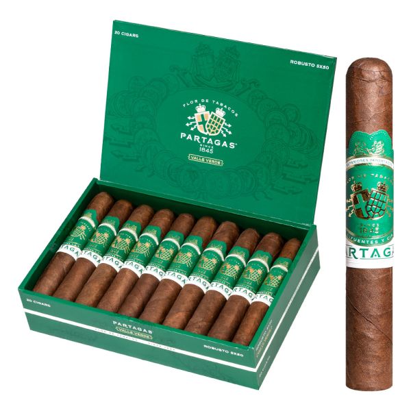 Partagas Valle Verde Robusto Cigar | Premium Partagas Mini Cigars