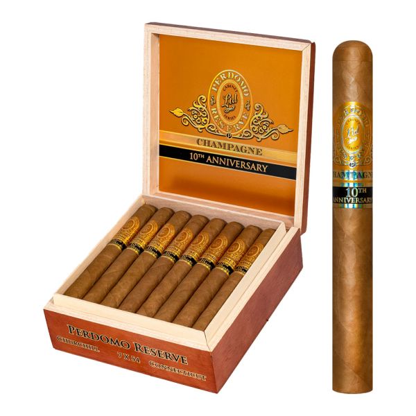 Perdomo 10th Anniversary Champagne Natural (Churchill) (7.0" x 54) Cigar