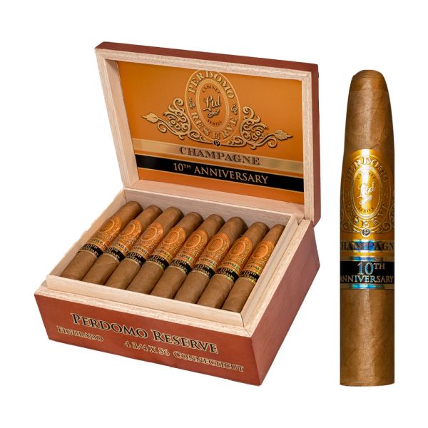 Perdomo 10th Anniversary Champagne Natural | Figurado | Premium Cigars