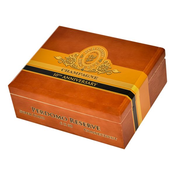 Perdomo 10th Anniversary Champagne Super Toro Natural (6.0" x 60) | Premium Cigars