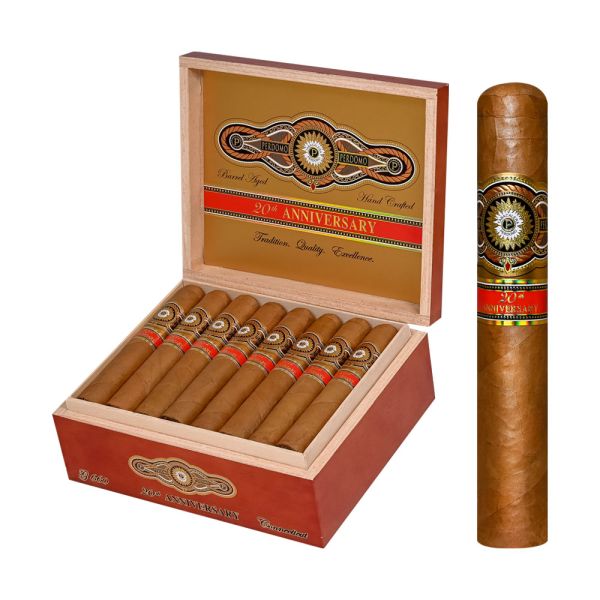 Perdomo 20th Anniversary Connecticut Gordo - 6.0" x 60 Premium Cigars