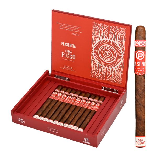 Plasencia Alma Del Fuego Flama (Panatela) - Medium to Full-Bodied Cigar