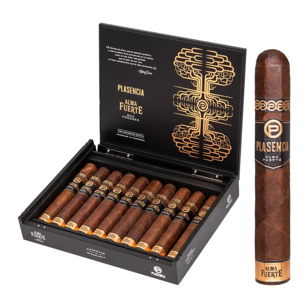 Plasencia Alma Fuerte Sixto II Hexagon - Premium 6.0" x 60 Gordo Cigar