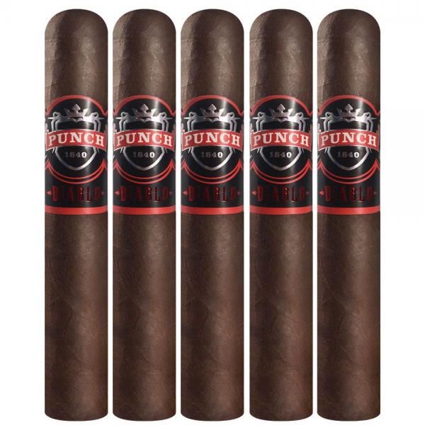 Punch Diablo Diabolus Robusto Cigar (5.25" x 54) – Fiery and Full-Bodied