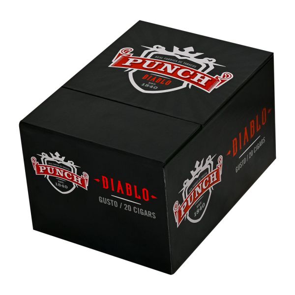 Punch Diablo Gusto Tubo Robusto Cigar (5.0" x 52) – Intense and Convenient