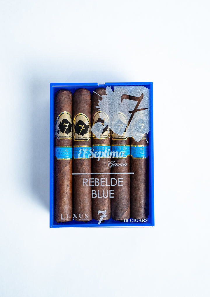 El Septimo Rebelde Blue Robusto Gordo 5.5x56 – Premium Luxury Cigars