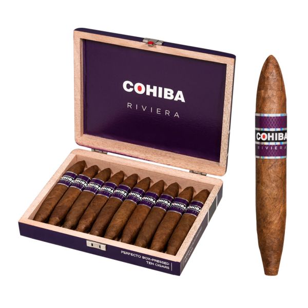 Cohiba Riviera Box Pressed Perfecto | Premium Nicaragua