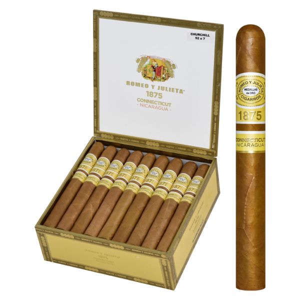 Romeo Y Julieta 1875 Connecticut Nicaragua Churchill Cigars | Smooth & Balanced