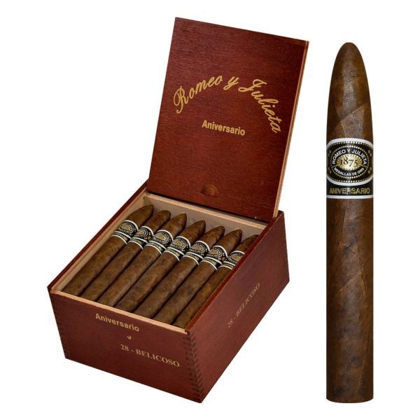 Romeo Y Julieta Aniversario No. 2 Belicoso Cigars | Bold & Elegant